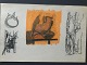 Erik Otto 
Larsen 
(1931-2008):
Abstraktion - 
komposition.
Farvekridt på 
...