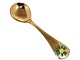 Georg Jensen 
guilded 
sterling 
silver, Year 
spoon from 
1982.
This is 
without the ...