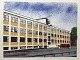 Lars Pedersen 
(født 1962):
C.W. Obel's 
fabrik i 
Aalborg.
Litografi på 
papir.
Sign.: LP
Nr. ...