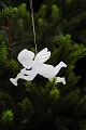 Old Christmas 
tree ornament 
in the shape of 
a little ...