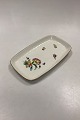 Bing and Grondahl Saxon Flower, Cream Condiment Tray No. 96.Measures 27,3 cm x 15,5 cm / 10.75 ...