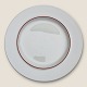 Royal 
Copenhagen, Red 
top / Red line, 
Cake plate 
#3067, 18cm in 
diameter *With 
wear and cracks 
...