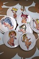 Small Christel 
plates from 
Royal 
Copenhagen. 
Dia.: ...
