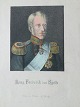 Emilius 
Bærentzen 
(1799-1868):
Portræt af HM 
Kong Frederik 
VI af Danmark 
og Norge ...
