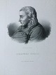Emilius 
Bærentzen 
(1799-1868):
Portræt af 
Digter Johannes 
Ewald (1743-81)
Litografi på 
...