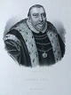 Emilius 
Bærentzen 
(1799-1868):
Portræt af 
Peder Oxe 
(1520-75).
Litografi på 
papir.
Emilius ...