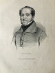 Emilius 
Bærentzen 
(1799-1868):
Portræt af den 
italienske 
baryton Antonio 
Tamburini ...