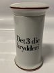 Bing & Grøndahl 
Apoteker Serien 
Det 3 die 
krydderi, 
Krydderikrukke.
Højde 11,5 ...