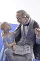 B&G figur 
porcelæn. B&G  
Hans Christian 
Andersen, Læser 
for pige, B&G 
nr. 2037. Højde 
23 cm. 2. ...