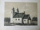 Julius Hellesen 
(1823-77):
Tveje Merløse 
Kirke ved 
Holbæk ca. 
1850.
Betegnet - 
"Meerlöse Kirke 
...
