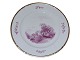 Purple Flower Juliane Marie with gold edge
Dinner plate with landscape