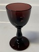 Schnapps glass 
in a beautiful 
deep purple 
color and ...