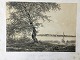 Julius Hellesen 
(1823-77):
Parti fra Sorø 
1856
Litografi af 
Julius Hellesen 
efter maleri af 
...