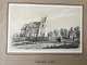 Litografier af 
Idestrup Kirke 
på Falster 
1867.