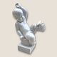 Bing & 
Grøndahl, Blanc 
de chine 
"Frygt" #2232, 
15cm høj, 5cm 
bred, design 
Svend Lindhart 
*Pæn stand*