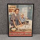Original 
reklameplakat 
fra brugsen 
kommet i nyere 
professionel 
udført sort 
ramme med ...