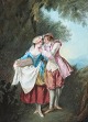 Unknown artist 
(19th century): 
Romantic rococo 
scene ...