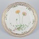 Royal 
Copenhagen 
Flora Danica 
gennembrudt 
frokosttallerken.
