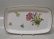 B&G Saxon Flower white porcelain 096 Tray, oblong 27 x 15 cm (364)
