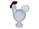 Nuutajärvi 
Finland
Large Keiku 
Rooster art 
glass figurine