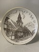 Flot platte fra 
Bing & Grøndal, 
med motiv af 
Faaborg by. 
Platten er 
lavet med flot 
mørkebrun ...