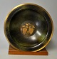 Argentor bronze 
fad, ca. 1930. 
No. 170. 
Danmark. 
Grønpatineret. 
Midterdekoration 
i form af ...