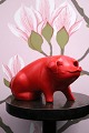 Decorative, old 
piggy bank in 
red painted 
terracotta from 
the 40s 
with a fine 
patina. H: 9cm. 
...