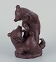 Alexander 
Struck 
(1902-1990) for 
Meissen Böttger 
steinzeug. 
Figur i stentøj 
af legende ...