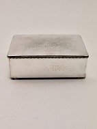 Silver-plated cigar box