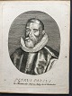 Ubekendt 
kunstner (17 
årh):
Portræt af 
Lægen Pieter 
Paaw 
(1564-1617)
Kobberstik på 
...