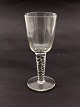 Aalborg 
Glasværk twist 
porter/rødvins 
glas H. 22 cm. 
19.årh emne nr. 
604585 Lager:8