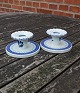Trankebar 
fajance 
porcelæn, Par 
Lysestager