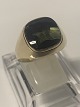 Men's ring with 
green stone 14 
carat Gold
Size: 66