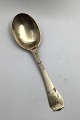C G Hallberg 
Silver Spoon 
(1915) Sweden 
Measures 19.3 
cm (7.59 inch) 
Goldplated