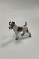 Royal 
Copenhagen 
Figur Ruhåret 
Foxterrier No. 
1118
Måler 10cm / 
3.94 inch