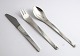 Hans Hansen. 
Silver cutlery 
(925). Line. 
Children's set. 
The knife blade 
has signs of 
use.