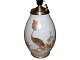 Royal 
Copenhagen 
Craquele 
(Krakele), vase 
der er lavet om 
til en 
bordlampe. 
Kanten under 
...