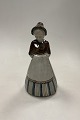 Bing og 
Grøndahl Figur 
af Gudrun 
Meedom Bæch 
Pige i national 
dragt no 7205/8
Måler 23,5cm / 
...
