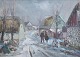 Kastrup, Poul 
(1920 - 1987) 
Denmark: Two 
people on a ...