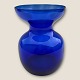 Holmegaard, 
Hyacintglas, 
Blå, Med 
optiske 
striber, 10cm i 
diameter, 
12,5cm høj 
*Perfekt stand*