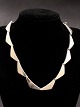 Georg Jensen 
Hans Hansen 
peak sterling 
silver necklace