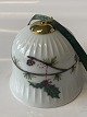 Juleklokke fra 
Kählers 
Hammershøi 
Christmas 
juleserie i 
porcelæn.
Højde: 7 cm.
Diameter: 8 
...