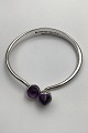 Bent Knudsen 
Sterling Silver 
Armring 
(Amethyst)
