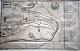 Kort over 
Hobro, 1767. 
Danmark. 
Kobberstik