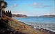Aabrink, Axel 
Conrad Pedersen 
(1887 - 1965) 
Danmark: Hobro 
fra øst udover 
Mariager Fjord. 
Olie ...