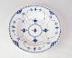 Dyb Tallerken - 
Nr. 1/659 - 
Porcelæn - 
Musselmalet ...