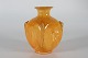 Herman A. 
Kähler
Expressive 
square vase 
decorated with 
sun yellow 
uranium-glaze 
by Svend ...