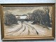 Lars Nielsen 
(1893-1965):
Vinterparti 
fra Herregården 
Baggesvogn i 
Vendsyssel ...