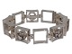 N.E. From sølv
Moderne 
armbånd med 
klare sten fra 
ca. ...