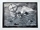 Arnel, Thomas 
(1922 - 2010) 
Danmark: 
Calasandra og 
Luftgængeren. 
Opus 7. 
Signeret. 
Grafik. 30 x 
...